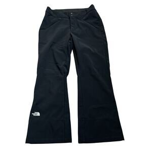 THE NORTH FACE Womens Large Short Black Apex Windproof Waterproof Ski Snow Pants